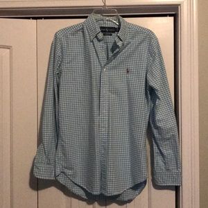 Polo Casual Plaid Shirt | Men’s Small Classic Fit